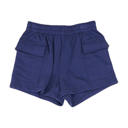 Purple Solid Shorts