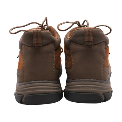 Brown Mid-Top Athletic Shoes