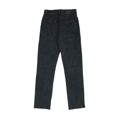 Black Straight Jeans