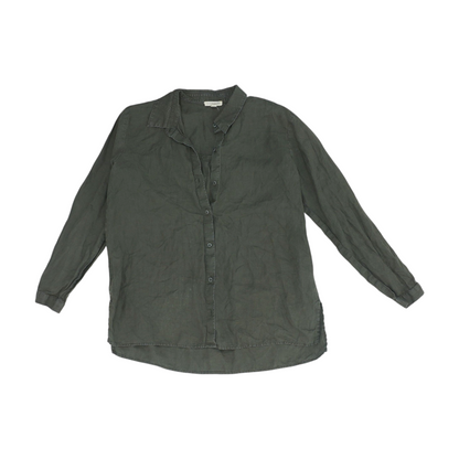 Charcoal Petite Button Down