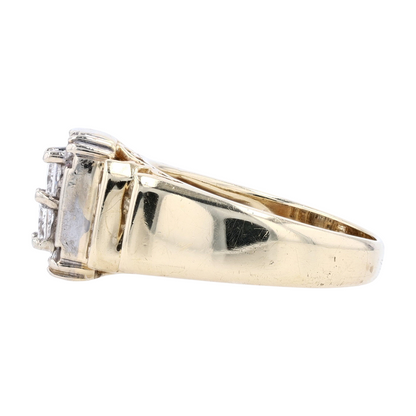 1 1/2 ctw 14K Yellow Gold Diamond Fashion Ring