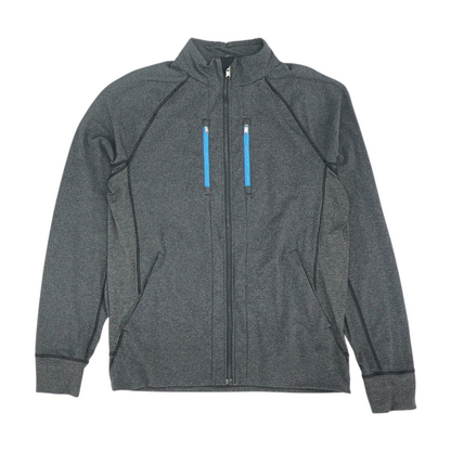Gray Solid Jacket
