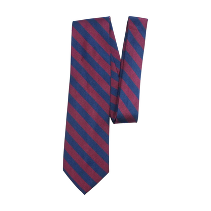 Navy Striped Neck Tie