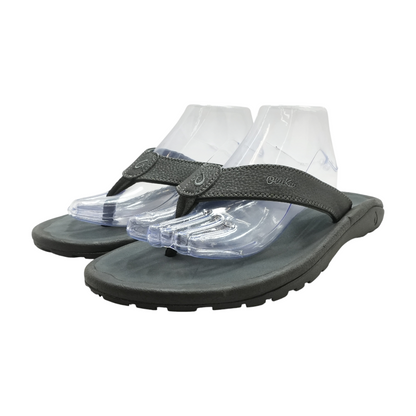 Black Flip-Flop Sandals