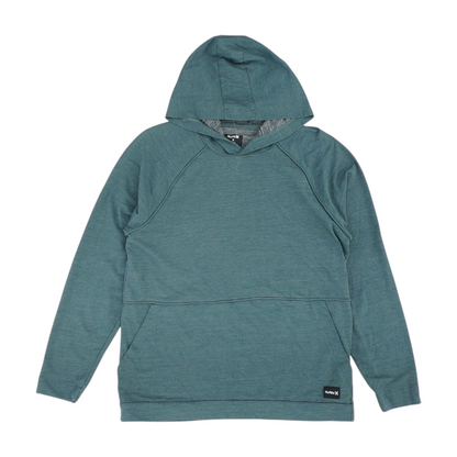 Hurley Green Solid Hoodie Pullover – Image 1