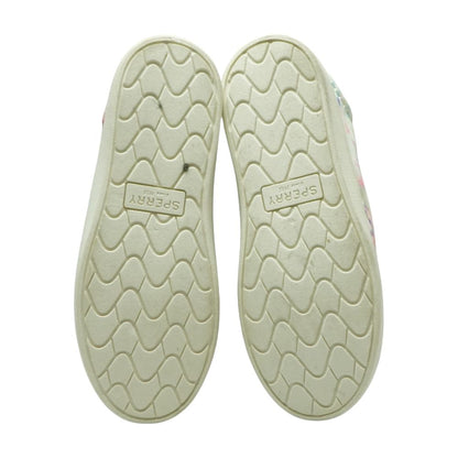 White Tye Dye Slip On Shoes