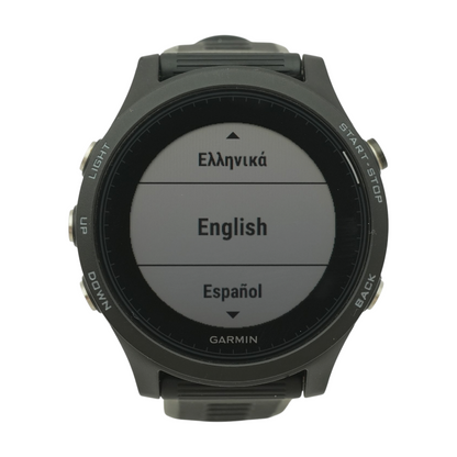 30mm Forerunner 935 Black Smartwatch Black Band S/M