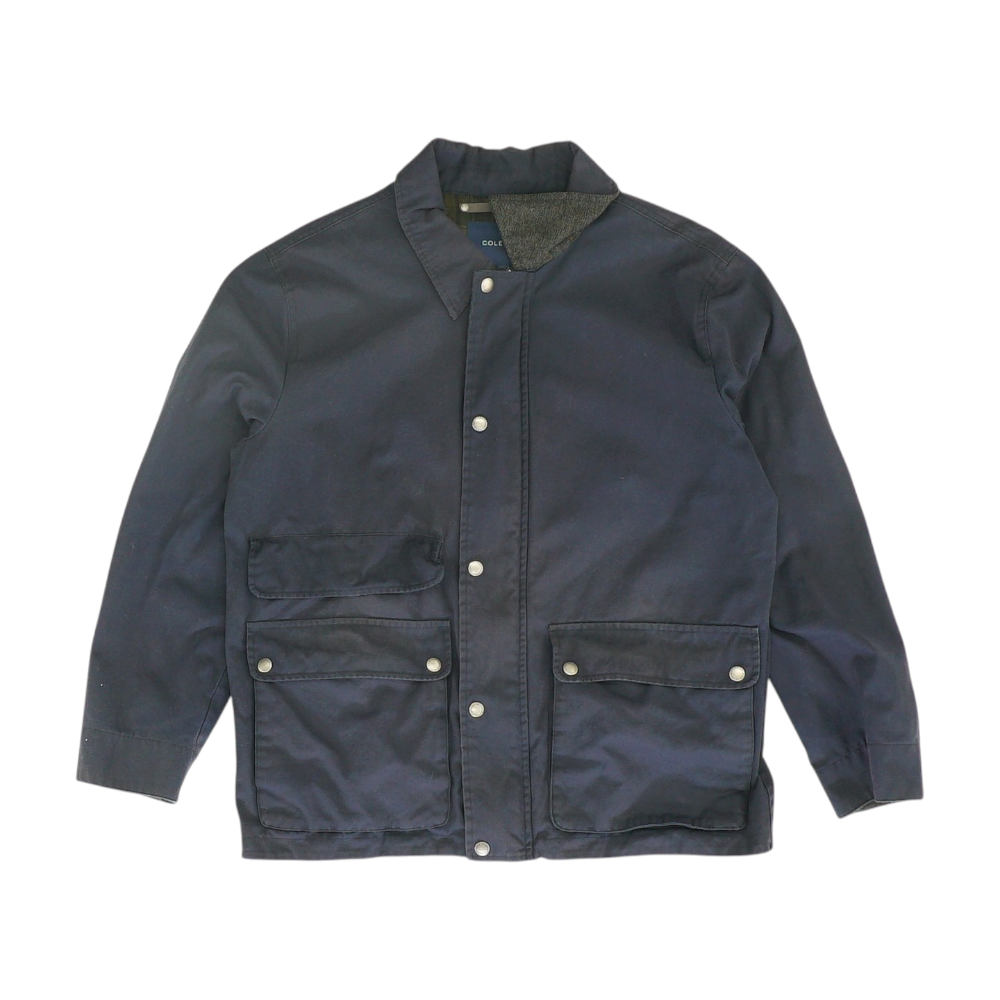 Navy Solid Jacket