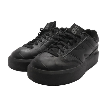 CT302 Black Leather Low Top Athletic Shoes