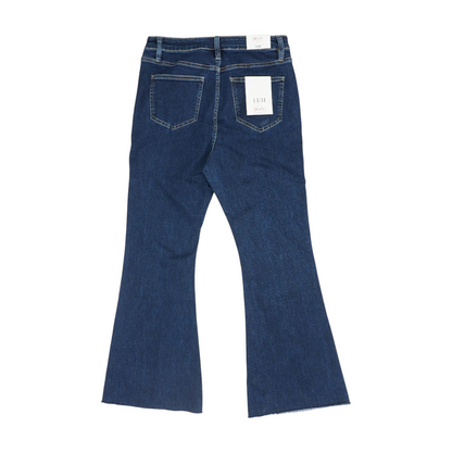 Navy Bell Bottom Jeans