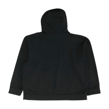 Black Solid Hoodie Pullover