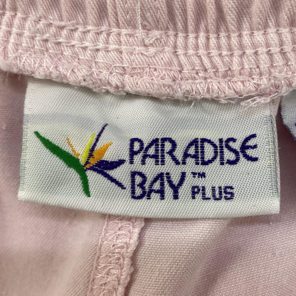 Vintage Pink Solid Chino Shorts