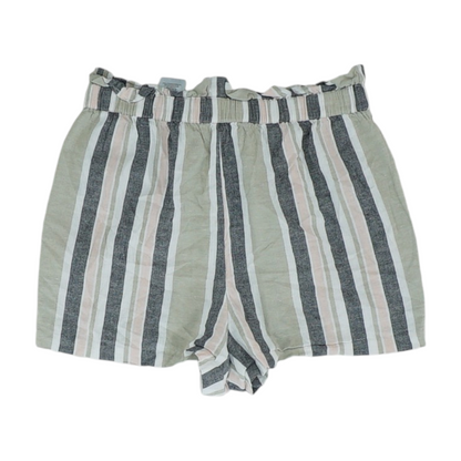 Multi Striped Knit Shorts