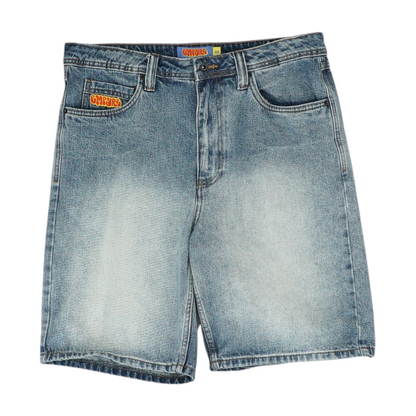 Blue Denim Shorts