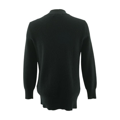 Black Cardigan Sweater
