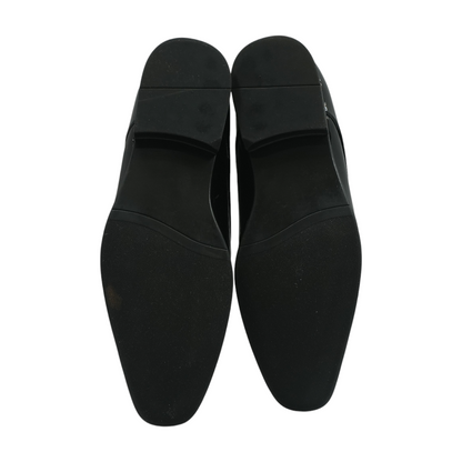 Black Lace-Up Dress Shoes