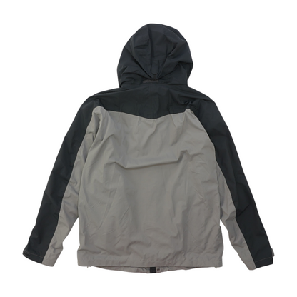 Gray Solid Rain Jacket