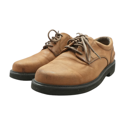 Brown Lace-Up Casual Shoes