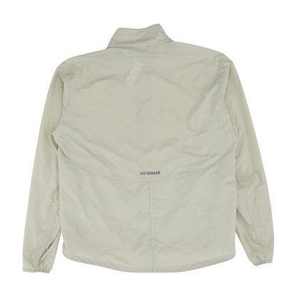 Beige Solid Jacket
