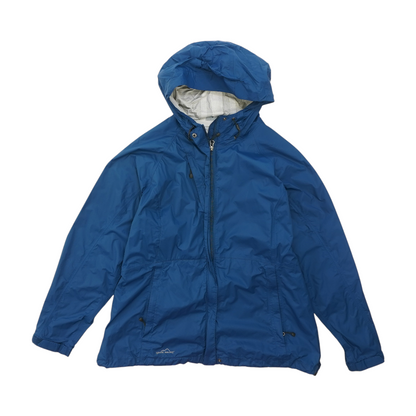 Teal Solid Rain Jacket