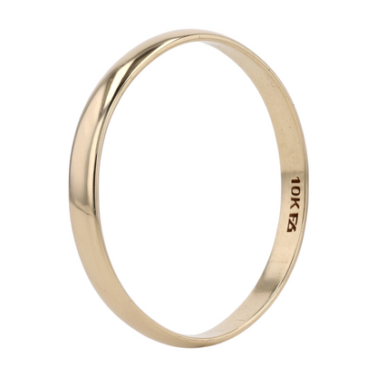 10K Yellow Gold Band