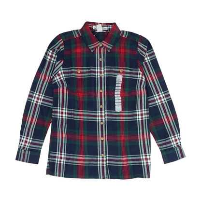 Multi Plaid Button Down