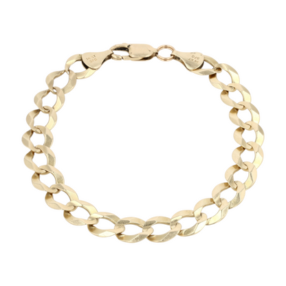 14K Yellow Gold Chain Bracelet