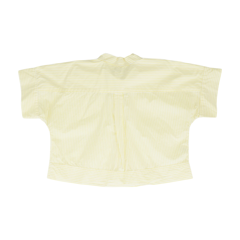 Yellow Striped Button Down