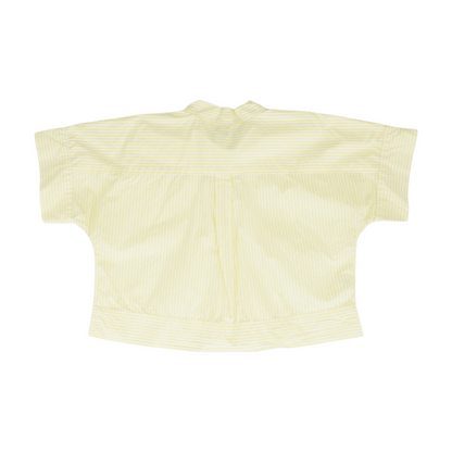 Yellow Striped Button Down