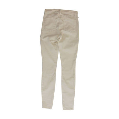 Ivory Solid Jeans
