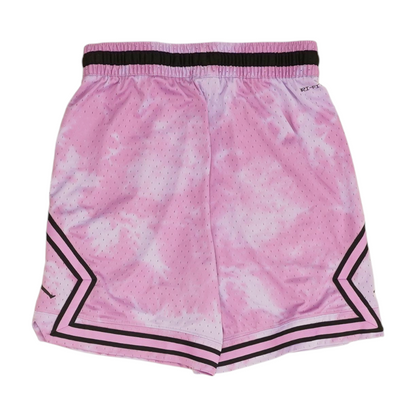 Purple Tie-Dye Active Shorts
