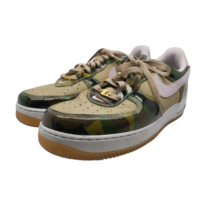 Air Force 1 Low '07 LV8 Patent Camo Pink Low-Top Athletic Shoes