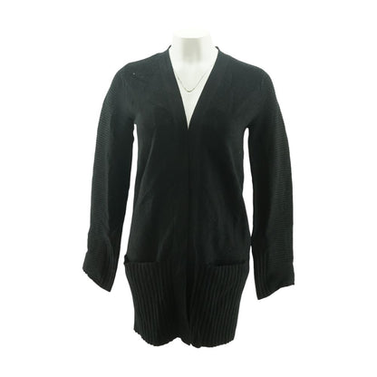 Black Cardigan Sweater