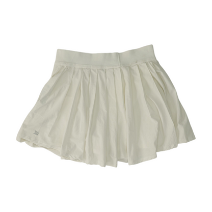 White Mini Skort