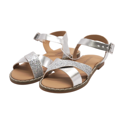Silver Sandals Shoes