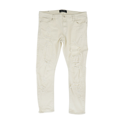 Beige Regular Jeans