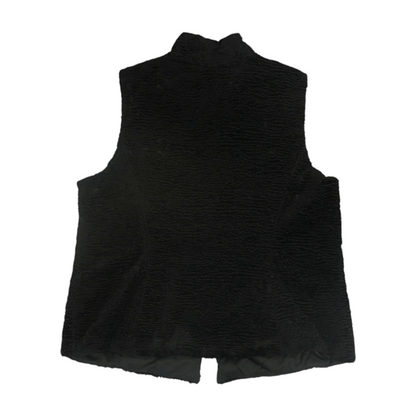 Black Plus Solid Vest