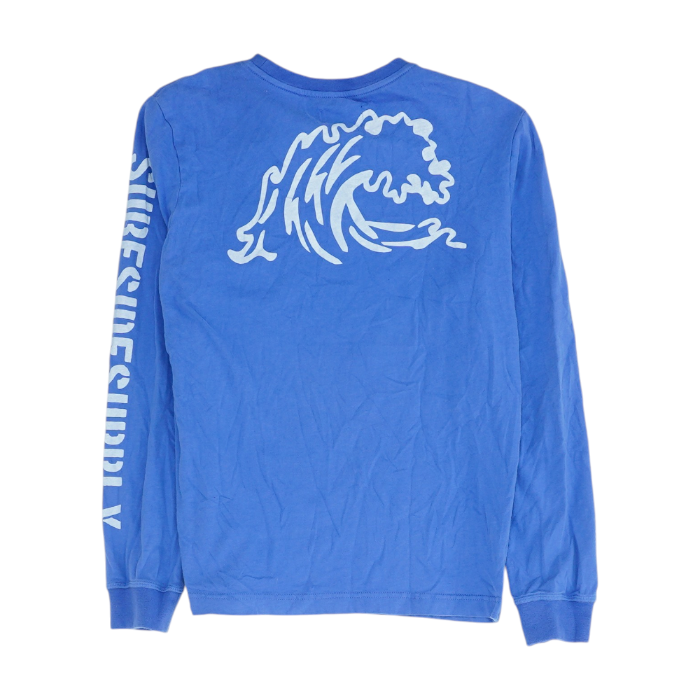 Blue Solid T-Shirt