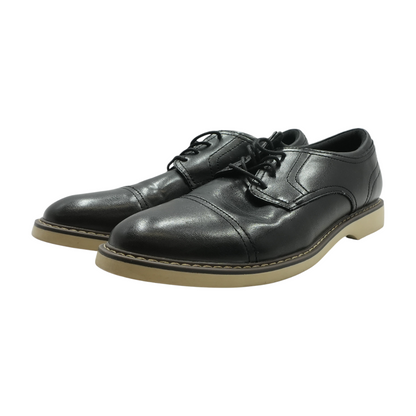 Black Lace-Up Dress Shoes