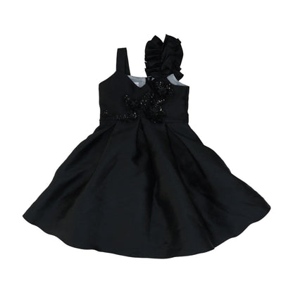 Black Solid Dress