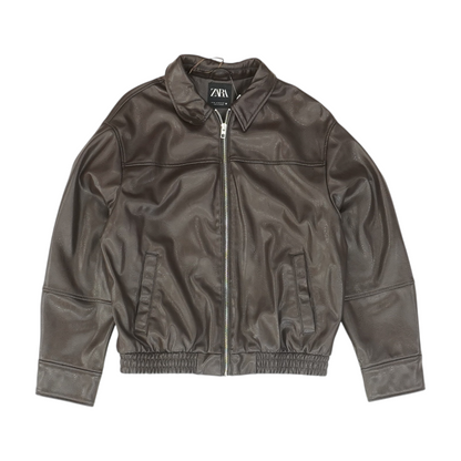 Brown Solid Jacket