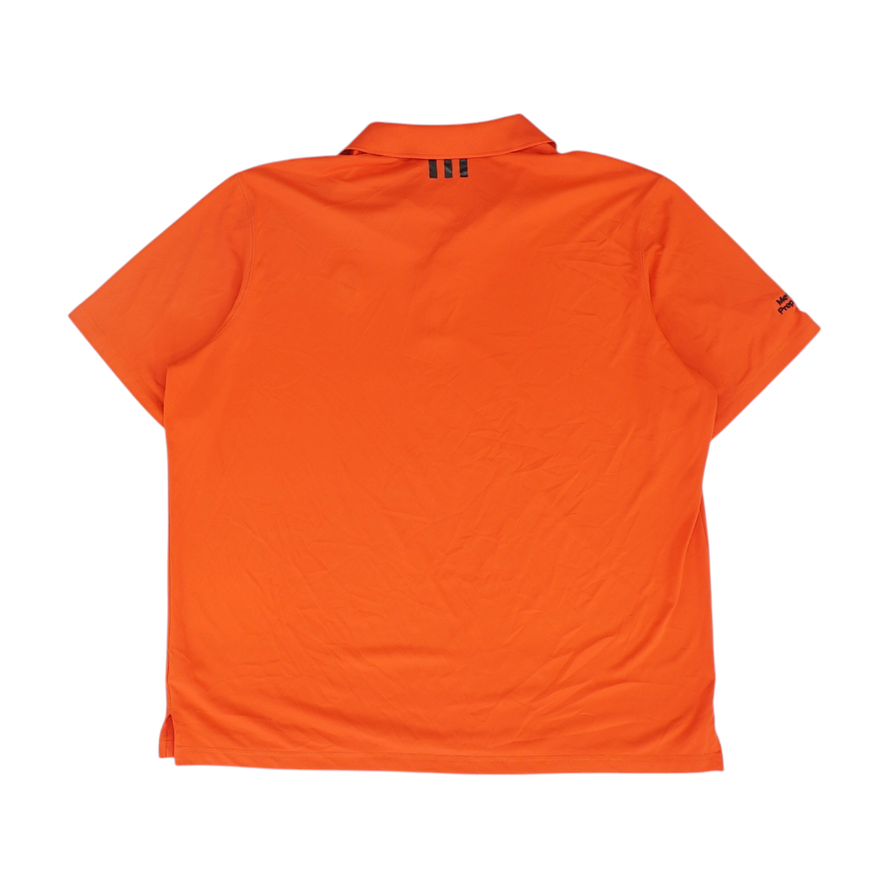 Red Solid Short Sleeve Polo
