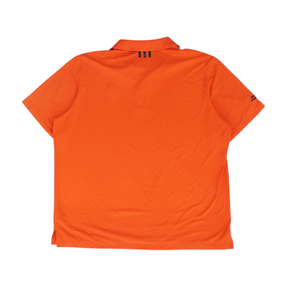 Red Solid Short Sleeve Polo