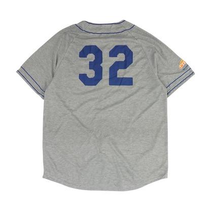 Men's Gray Los Angeles Dodgers Short Sleeve Jersey