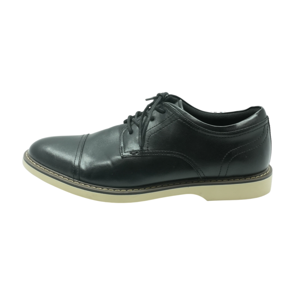 Black Lace-Up Dress Shoes
