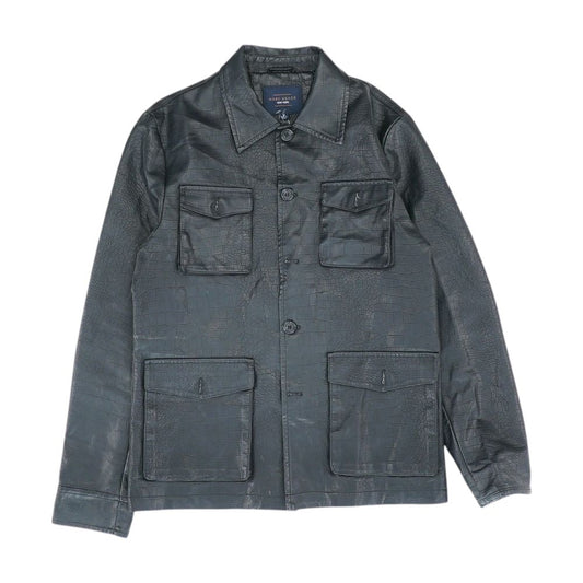 Black Faux Leather Jacket