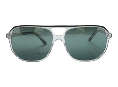 Clear Bill One Aviator Sunglasses