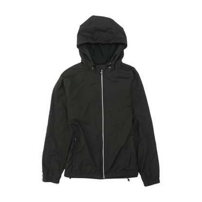 Asics Black Solid Jacket – Image 1