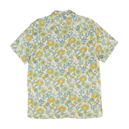 Multi Floral Short Sleeve Button Down