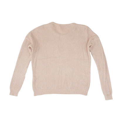 Beige Cardigan Sweater